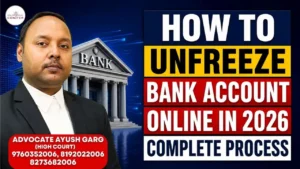Read more about the article How To Unfreeze Bank Account Online In 2026? | Complete Step-by-Step Guide