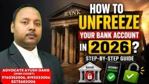 Read more about the article How to Unfreeze Your Bank Account in 2026? Step-by-Step Guide
