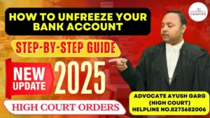 Read more about the article How to Unfreeze Your Bank Account in 2025? Step-by-Step Guide