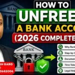 How to Unfreeze a Bank Account (2026 Complete Guide) | 8273682006