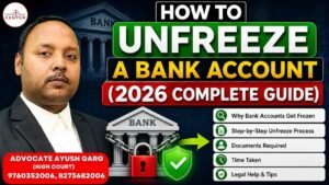 Read more about the article How to Unfreeze a Bank Account (2026 Complete Guide) | 8273682006