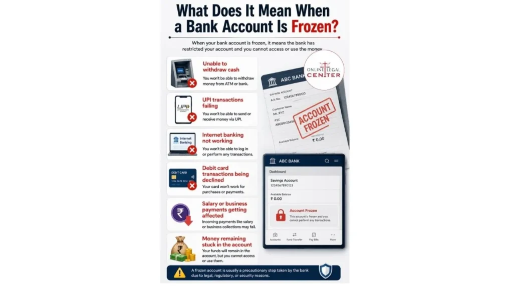 how to unfreeze a bank account