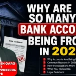Why Are So Many Bank Accounts Being Frozen In 2026? Advocate Ayush Garg | 8273682006