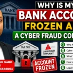 Why Is My Bank Account Frozen After a Cyber Fraud Complaint? | Advocate Ayush Garg | 8273682006