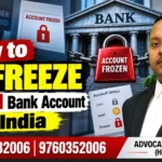 How to Unfreeze Layer 1 Bank Account in India | Advocate Ayush Garg | 8273682006