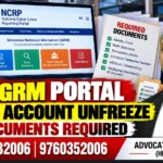 GRM Portal Bank Account Unfreeze Documents Required |  Advocate Ayush Garg | 8273682006